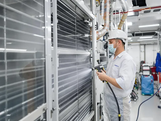 Professional AC coil cleaning by Sudbury Air Duct Cleaning in Sudbury