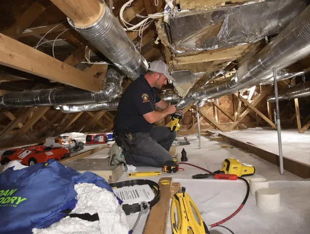 Professional air duct repair by Sudbury Air Duct Cleaning in Sudbury