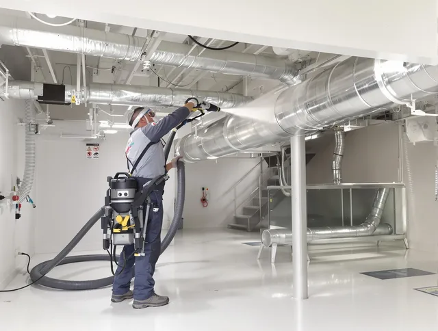 Professional central duct cleaning by Sudbury Air Duct Cleaning in Sudbury