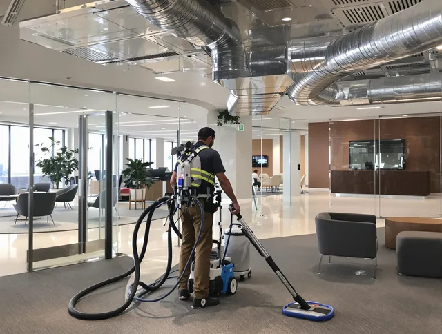 Commercial duct cleaning service by Sudbury Air Duct Cleaning in Sudbury