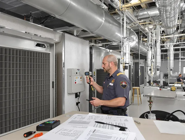 Professional filter system inspection by Sudbury Air Duct Cleaning in Sudbury